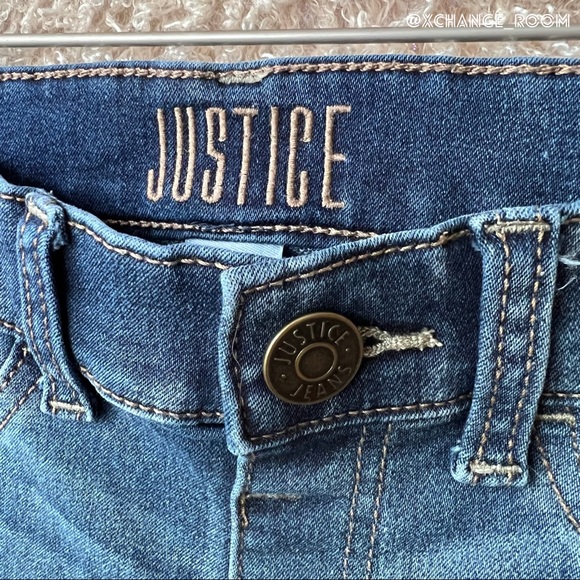 Justice Jeans Leggings Girls Size 10 - Picture 3 of 11